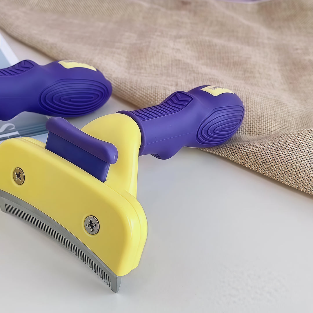 MagicKey Deshedding Comb Pain-Free Grooming for Dogs & Cats