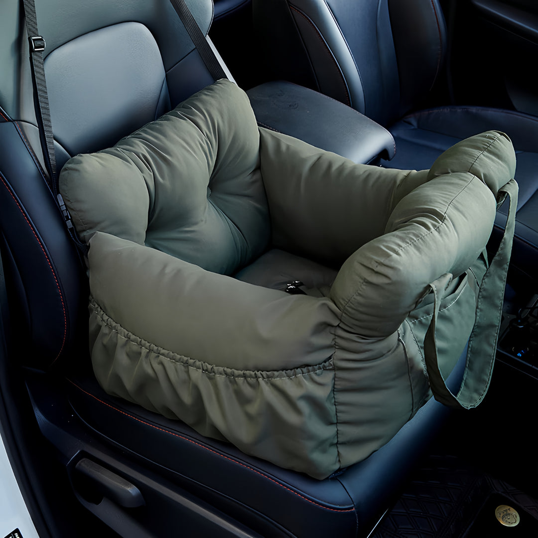 Vehicle-mounted safety dog&cat detachable seat